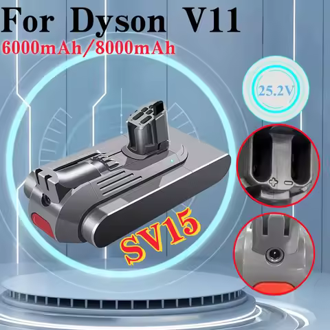For Dyson V11/SV15,Li-ion Replacement Batteries Compatible with V15 and V11 Absolute,V11 Animal,V11 