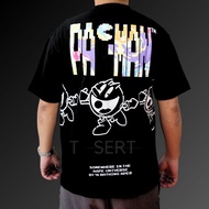 AAPE Pacman Back Logo Black Tee Original Authentic Aape T-Shirt/