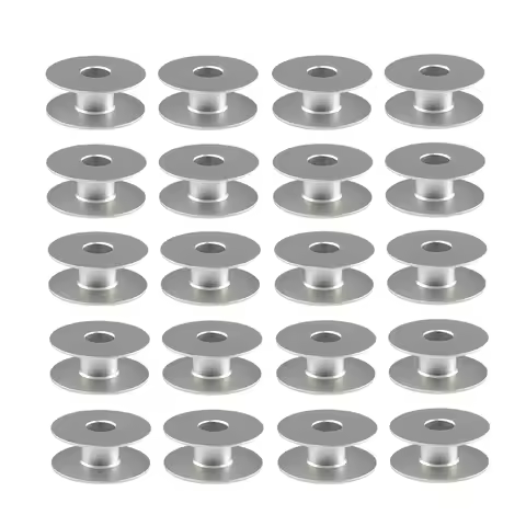 (20 PCS) 40264A Aluminum Bobbin Fit JUKI DDL-5550,8500,8700, Brother S7200, DB2-C201, JACK A2, A3, A
