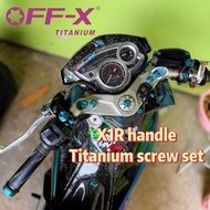 OFF-X Titanium Gr5 X1R Handle X1R Skru Motorcycle X1R Titanium Gr5 Screw X1R Gr5 Accessories Handle 