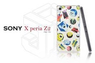 【傑克小舖】台灣授權 Sony Xperia Z2 免拆殼 磁充 座充 保護殼 手機殼 透明殼 怪獸大學 毛怪 大眼仔