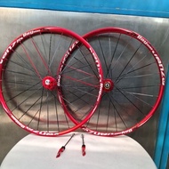 Bicycle wheelset 27.5 venzo Ray disc brake sealed bearing