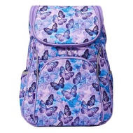 Australia smiggle Butterfly Messenger Backpack Elementary School Students Senior Grades Reduce Burden Children Double Buckle Large Capacity With Chest Buckle Scho