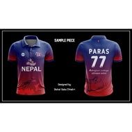 Nepal Cricket New Jersey Made By Nepali Fan | Nepal Cricket Team
