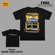 JetBus Aprilia X Rahma Putera Utama Bus Mania Year Sticker Free Distro Combed 30 S Cotton Fabric 1