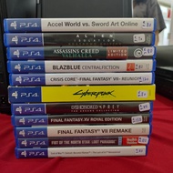 Various USED PS4 Games Lot A-Z English Playstation 4