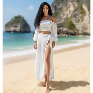 TRANSPARENT beach skirt | Beach tie skirt | Aerial Hoop Skirt | Beach cloth | Poreo