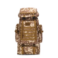 80L Large Capacity Waterproof Camouflage Hiking Bag Leisure Tactical Backpack Outdoor Sports Hiking 