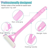 Babyone Pink Lotion Applicator Self  Ointment Tanning Back Applicator Stick Portable Long Handle Fol