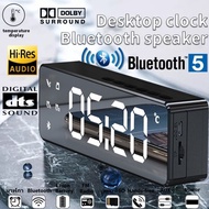 Speaker Jam Bluetooth Muzik Bluetooth Speaker Wireless Music Player Mirror Screen Digital Alarm Clock LED Table Clock