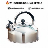 Whistling water pot Stainless Steel - 3L/4L/5L Water Boiler for All Stove Types