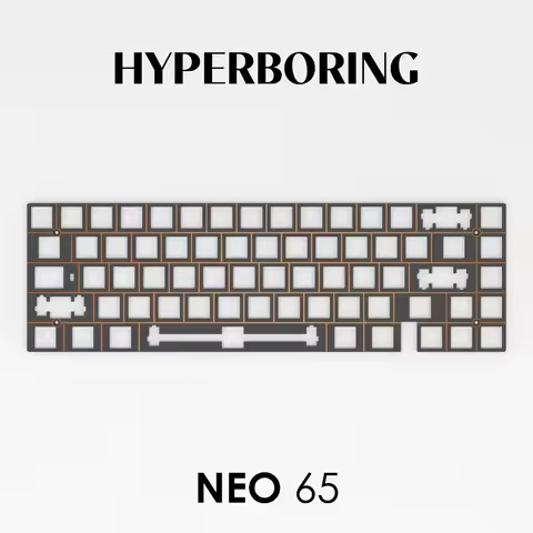 Neo65 Positioning Plate for Mechanical Keyboard PP POM Aluminium Fr4 Material Plate Hot Swap Custom 