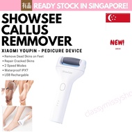 🇸🇬 Showsee Electric Pedicure Foot Callus Remover Dead Skin Remover