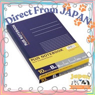 【Direct From Japan】
Plus Semi B5 Notebook (6th Size) B-Squared ruled, 30 sheets, Pack of 10