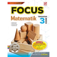 Pelangi 2023: Rujukan Focus PT3 Matematik Tingkatan 3 9786297557137 CC033033