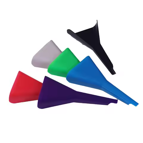 4.3*2.1inch,2pcs/6pcs, Plastic Funnel Multi-Purpose Long Neck Funnel For Pre-rolled Cones Rolling Pa