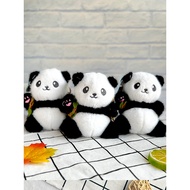 Chengdu Panda Doll Keychain Small Pendant Girl Gift Avocado Cute Panda Doll Souvenir