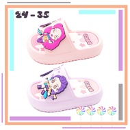 CSMY ➜ Girl's Kpop Demon Hunter Cartoon Slides | Mina Rumi Shoes Pink Girls Twins | Kasut Selipar Bu