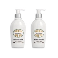 （ซื้อ1แถมฟรี1）LOccitane Almond Milk Veil 240ml*2 ล็อกซิทาน ครีมน้ำนมบำรุงผิวกาย อัลมอนด์ บอดี้ มิลค์
