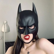 Latex Batman Mask HeadsetThe Batman Helmet Full Mask Cosplay Headgear