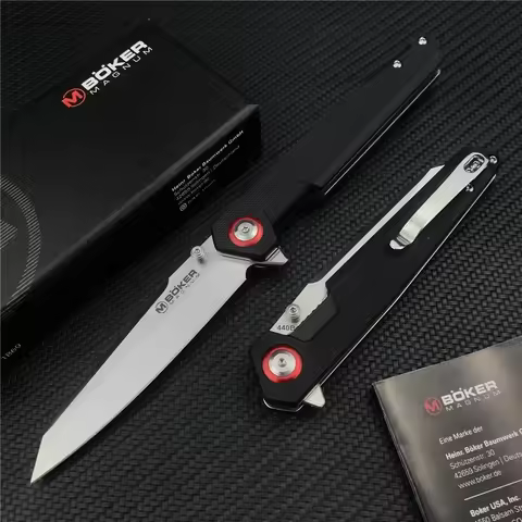 RU Stock Boker Magnum Folding Pocket Knife G10 Handles Ourdoor Tactical Utility Tools For Hunting Ca