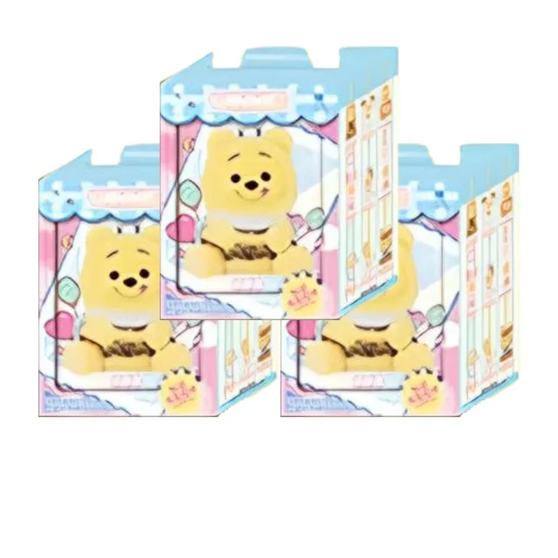 Winnie The Pooh Naughty Party กล่องตาบอดเดสก์ท็อปสะสมตุ๊กตาจี้ Mystery ตุ๊กตาของเล่นสําหรับสาววันเกิ