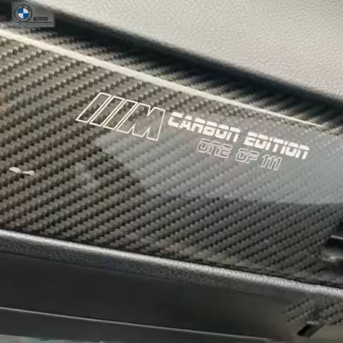 Cap Limited Edition "111" e92 Sticker Center Control Panel Automotive Decoration Sticker For BMW M3 