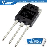 5pcs FDA59N30 TO-3P FDA FOA 59N30 TO3P 300V/59A N-Channel MOSFET Transistor new original