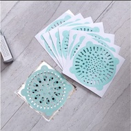 Disposable Drain Hair Catcher Sticker Hair Filter Paper Sink Filter Drain Filter Paper For Bathroom Kitchen