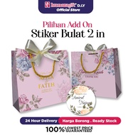 𝗛𝘂𝗺𝗮𝗶𝗿𝗮𝗴𝗶𝗳𝘁 𝗗.𝗜.𝗬 | Add On Ribbon Paperbag | Paperbag Doorgift | Door Gift Kahwin Murah Box Borong Viral l Cenderamata