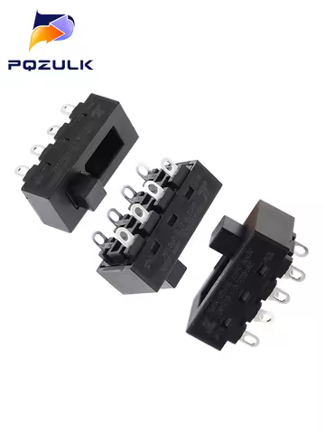 2PCS 12A 250V 3 Position 8 Pin Toggle Slide DIP Switch LQ-103H Hair Dryer Hot Cold Wind for JJ-15 Ph