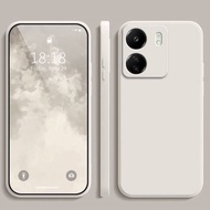 Ốp Lưng Silicon Vuông Cho Xiaomi POCO X7 Pro 5G Matte Mềm Bảo Vệ Chống Trầy Xước Chống Sốc Fundas Po