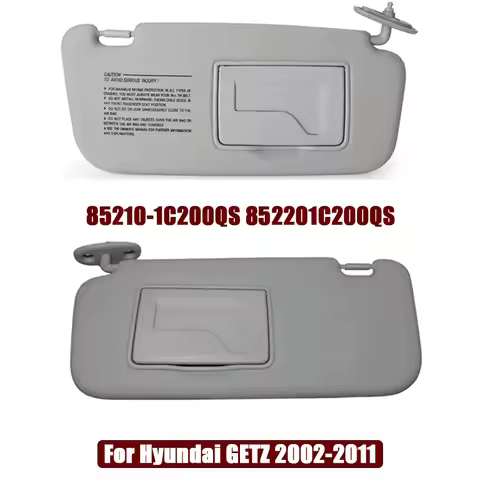 Car Sun Visor For Hyundai GETZ 2002- 2011 Car Makeup Mirror Car Left/right Front Blind Cover Shield