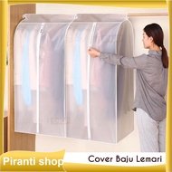Cover Baju Anti Debu Pelindung Gantungan Jas Pakaian Waterproof gantungan resleting tas anti debu ba