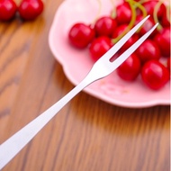 Small Stainless Steel Fruit Fork Mini Stainless Steel Skewer Cake Food Skewer Tool