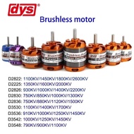 DYS Aeromodel 2225 2822 2212 2826 2830 2836 3530 3536 3542 3548 Motor Tanpa Berus Untuk Multikopter 