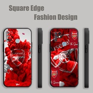 Casing For Vivo Y72 V23e V23 S12 Y35 V25e V27e Arsenal Football Club BOM13 Phone Case Square Edge