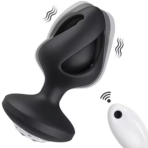 Wireless Remote Control Anal Vibrator for Men Women Butt Plug Anal Prostate Massager Stimulator Mast