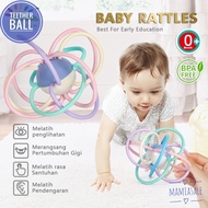 Teether BALL Rattle Flexible BALL Baby Bite Toy