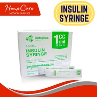 Indoplas Insulin Syringe Box of 100