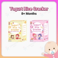 Apple Monkey Yogurt Rice Crackers 8 Months 32g Biscuit Biskut Snek Bayi Baby Food Snack 8 Bulan Preb