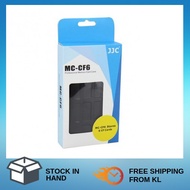 JJC MC-CF6 Waterproof Sealed Memory Card Case Holder for 6pcs CF Memory Card for Sandisk ssd extreme
