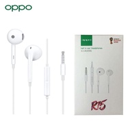 Earphone R15 OPPO Reno 2 3 5 A54 A74 A91 A92 A93 A94 A95 A5S A15 A16 A5 A9 2020l F15 F19 HALF EAR EARPHONE MH150 ( 3.5MM ) O-Fresh Hi-Res ORIGINAL EARPHONE SET