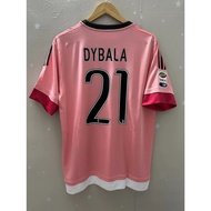 15-16 J.U.V Away Retro Soccer Jersey Football DYBALA  POGBA