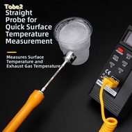 TOBE2 Teflon Long Wire Temperature Test, Teflon TM-902C K-type TP-01 Thermo Sensor Probe,  0.5/1/2/3