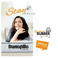 [TECK SENG] DUNLOPILLO SINGLE 5 Inch StayFresh Mattress / Synthetic Rubber Foam / Tilam Single - Sup