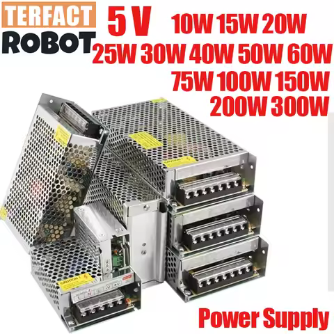 AC To DC Switching Power Supply Transformer 5V 2A 8A 10A 20A 60A 10W 30W 50W 100W 300W for CCTV LED