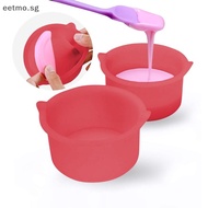[eetmo] 400ml Wax Warmer Heat-Resisting Replacement Silicone Bowls Hair Removal Wax Non-Stick Pan Ea
