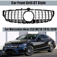 Car Front Bumper Racing Grill For Mercedes-Benz CLS-Class W218 2015-2018 CLS300 CLS350 GT Style Gril