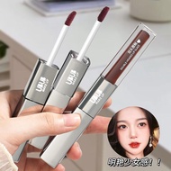 [Pet Powder Welfare] [9.99/2Pcs] UBUB Soft Mist Double-Headed Lip Gloss Glossy Mirror Matte [ly]